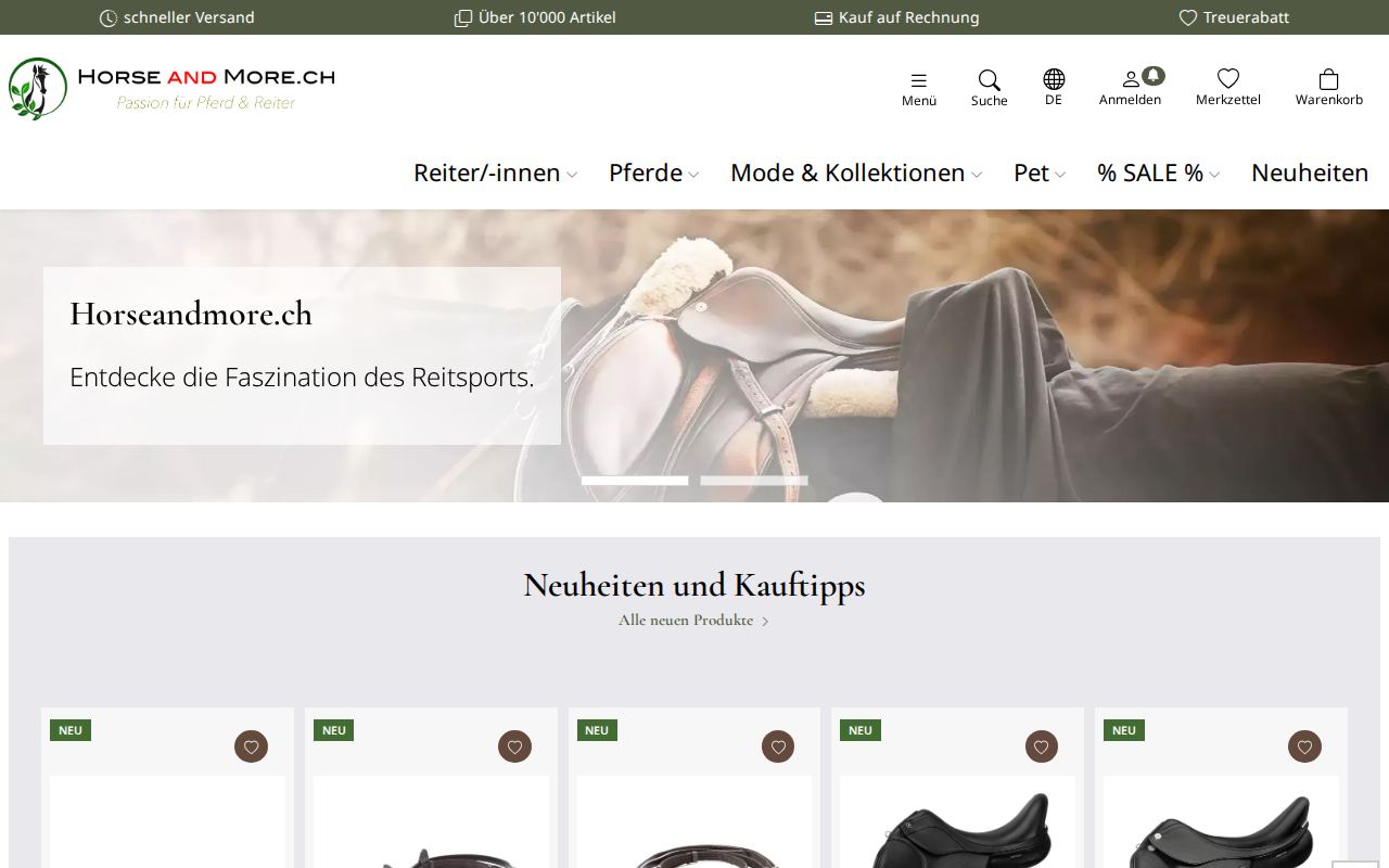 horseandmore.ch – XONIC Reference