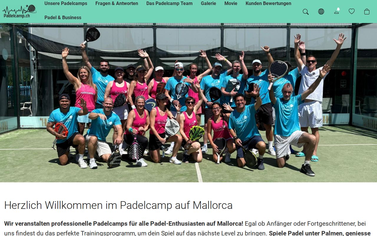 padelcamp.ch – XONIC Reference