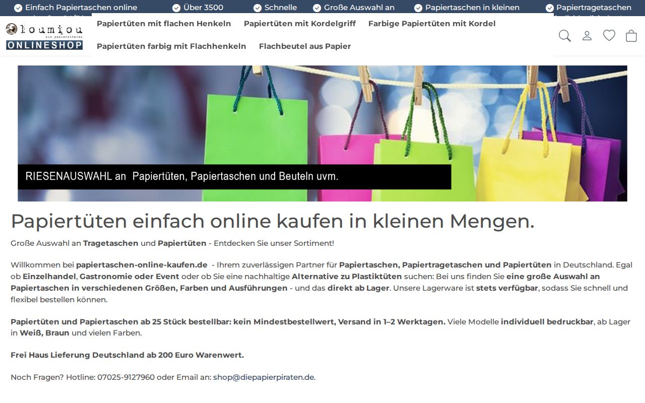 papiertaschen-online-kaufen.de – XONIC Reference