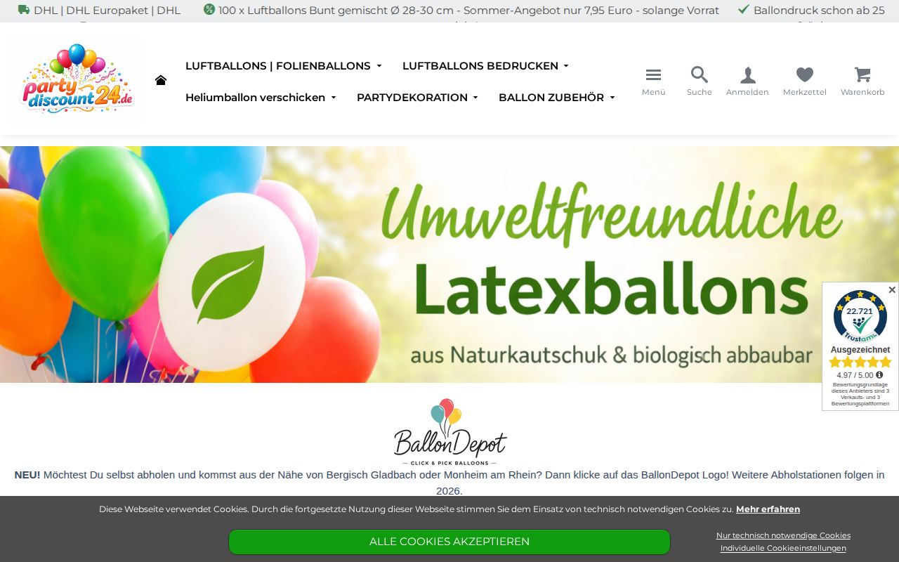 partydiscount24.de – XONIC Reference
