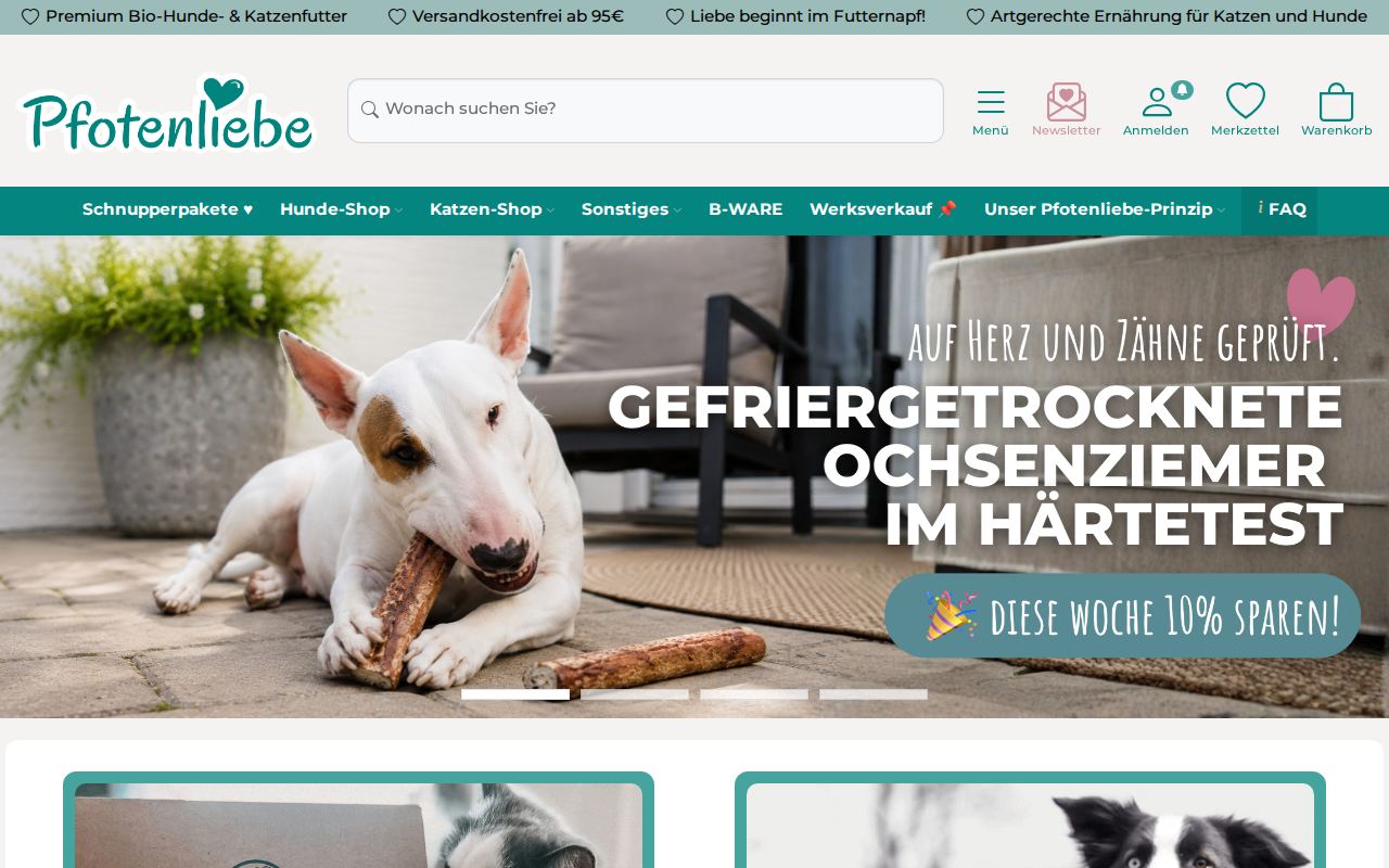 pfotenliebeshop.de – XONIC Reference