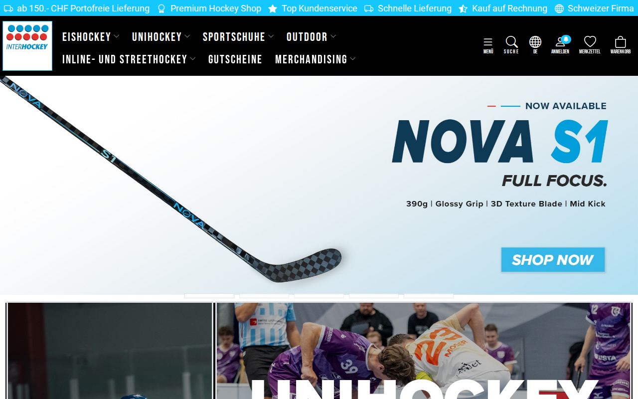 shop.interhockey.ch – XONIC Reference