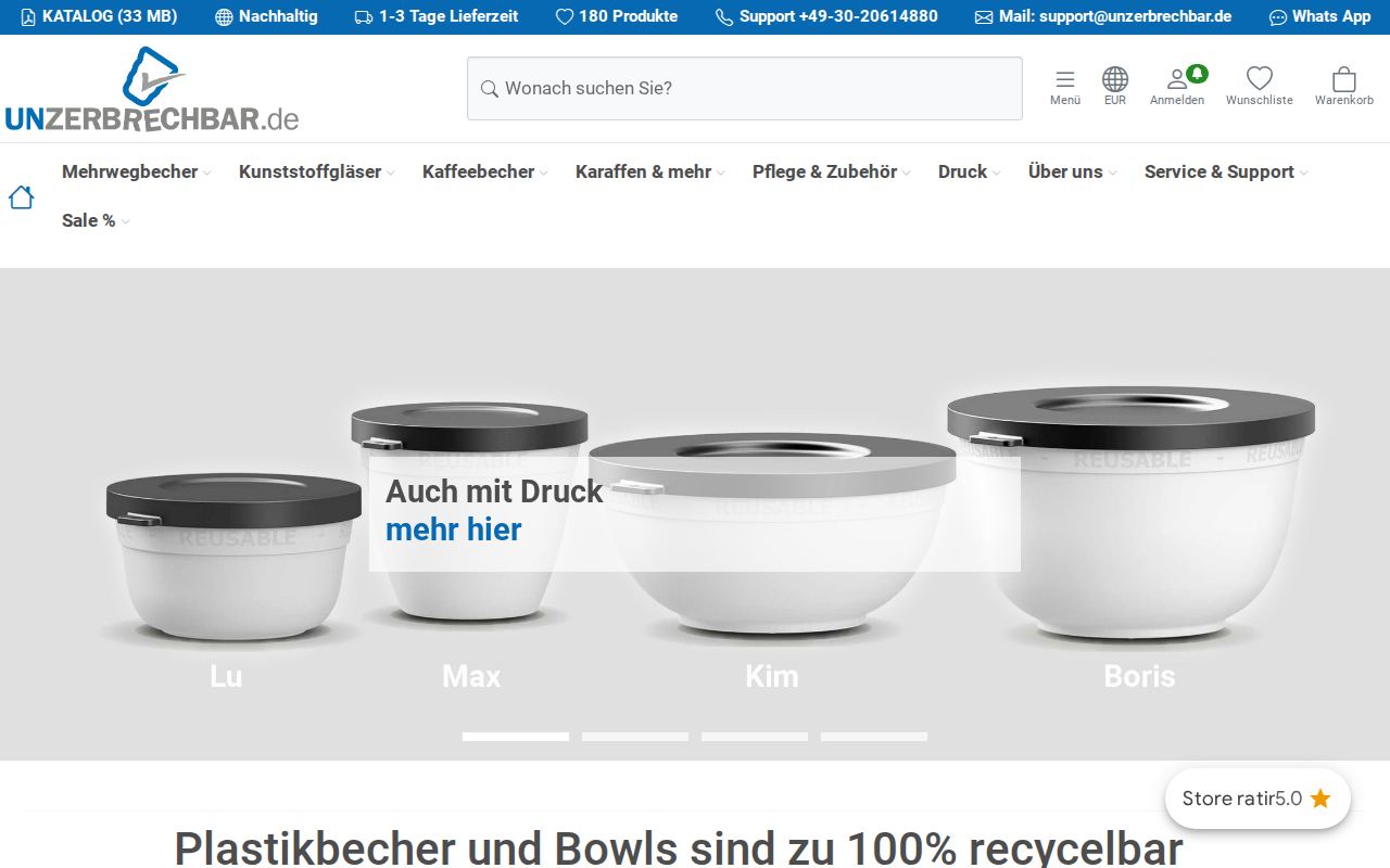 unzerbrechbar.de – XONIC Reference